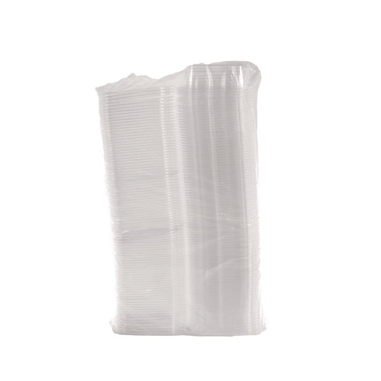 DART ClearPac SafeSeal rPET Tamper-Resistant Container, ProPlanet Seal, Flat Lid, 24 oz, Clear, 100/Bag, 2 Bags/Carton (DCCCH24DEF) thumbnail 2