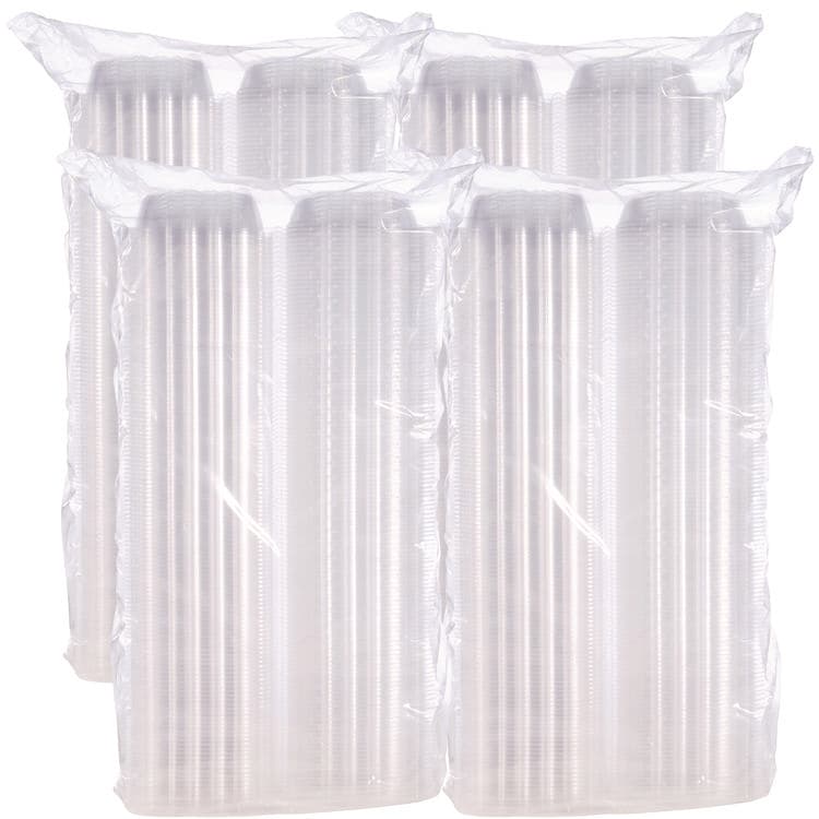 DART ClearSeal Hinged-Lid Plastic Containers, 5.8 x 6 x 3, Clear, Plastic, 125/Pack, 4 Packs/Carton (DCCC57PST1) thumbnail 3
