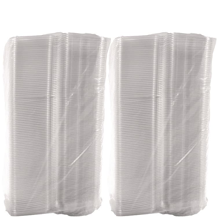 DART ClearPac SafeSeal Tamper-Resistant/Evident Containers, Domed Lid, 24 oz, Clear, Plastic, 100/Bag, 2 Bags/Carton (DCCCH24DED) thumbnail 3