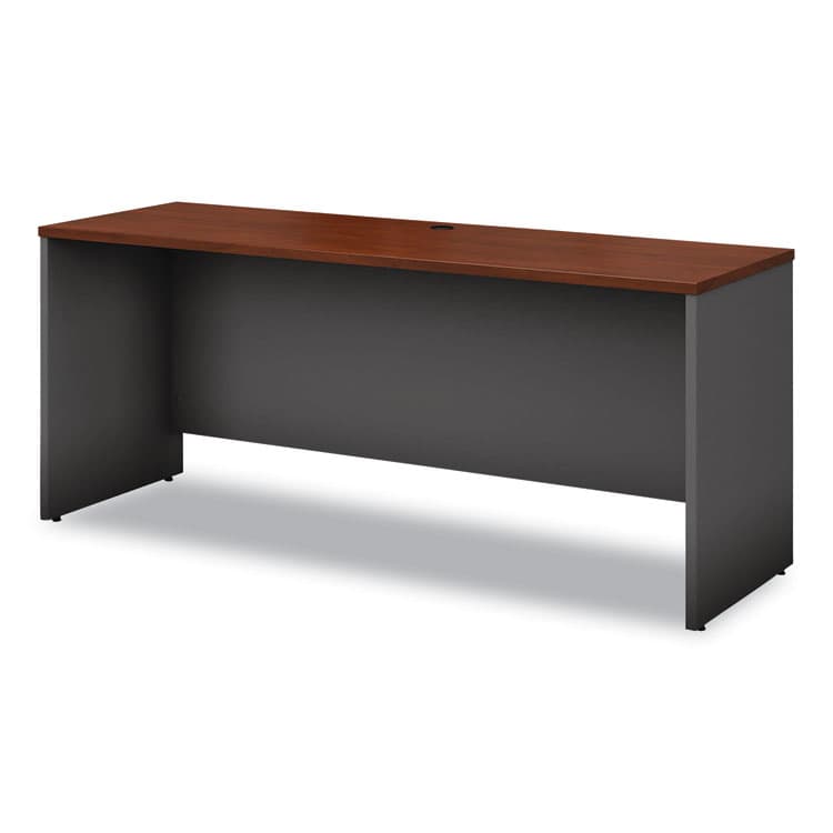 BUSH INDUSTRIES Series C Collection 72W Credenza Shell, 71.13w x 23.38d x 29.88h, Hansen Cherry (BSHWC24426)