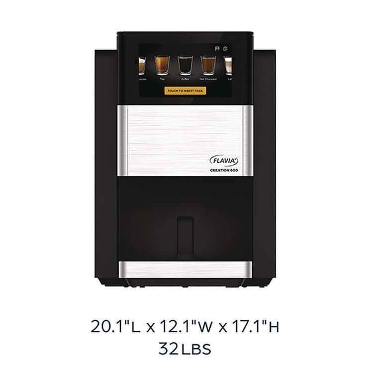 LAVAZZA Creation C600 Single-Serve Coffee Brewer Machine, Black (LAV18000565) thumbnail 2