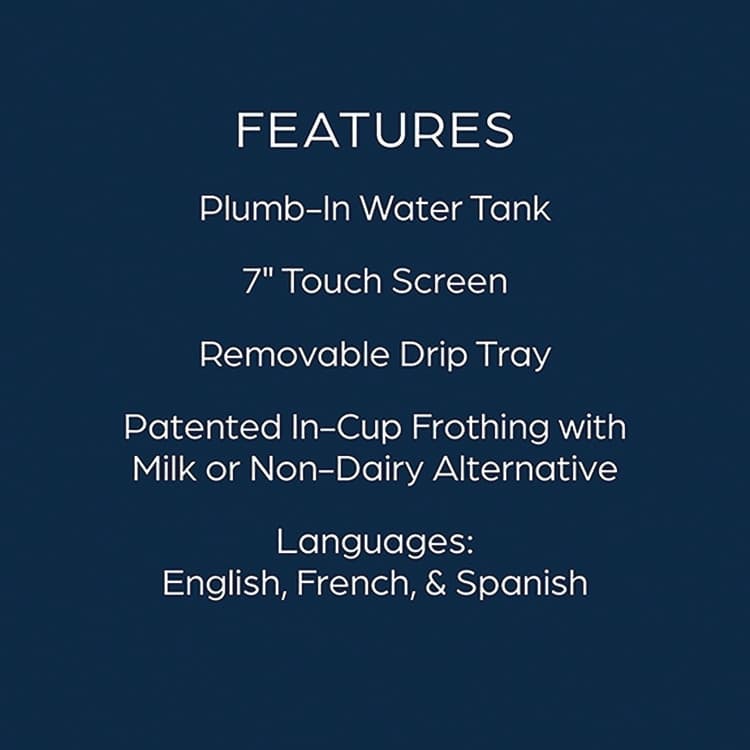 LAVAZZA Creation C600 Single-Serve Coffee Brewer Machine, Black (LAV18000565) thumbnail 3