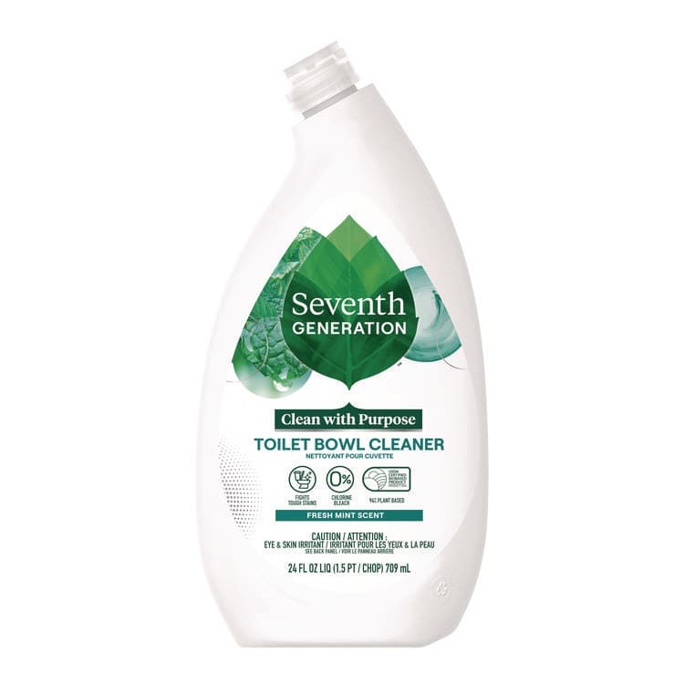 SEVENTH GENERATION Toilet Bowl Cleaner, Fresh Mint Scent, 24 oz Bottle, 4/Carton (SEV45166CT) thumbnail 2