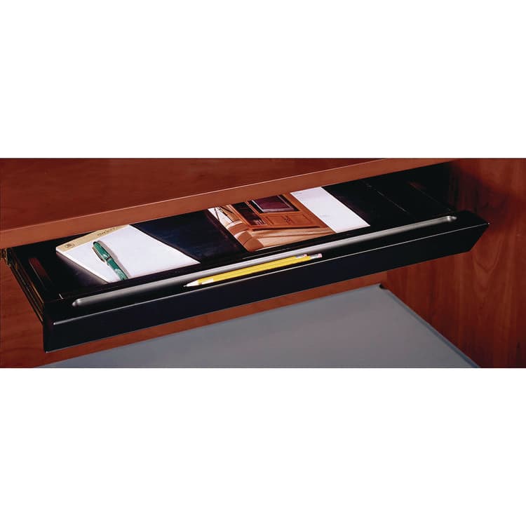 BUSH INDUSTRIES Universal Pencil Drawer Accessory, Metal/Wood, 26.38w x 15.88d x 2.75h, Black (BSHAC99850) thumbnail 2