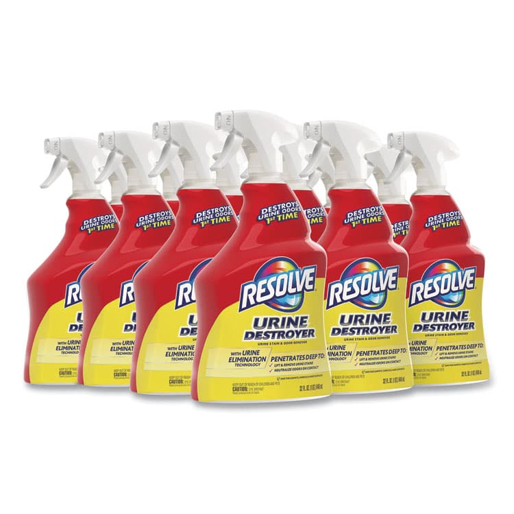 RECKITT BENCKISER Urine Destroyer, Citrus, 32 oz Spray Bottle, 6/Carton (RAC99487)