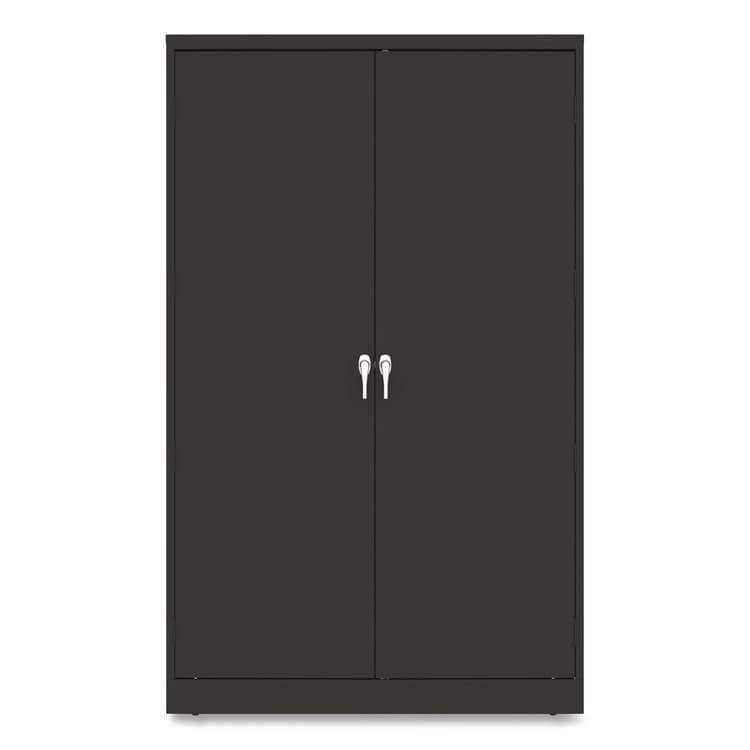 TENNSCO Jumbo Combination Steel Storage Cabinet, 48w x 24d x 78h, Black (TNNJ2478SUCBK) thumbnail 3