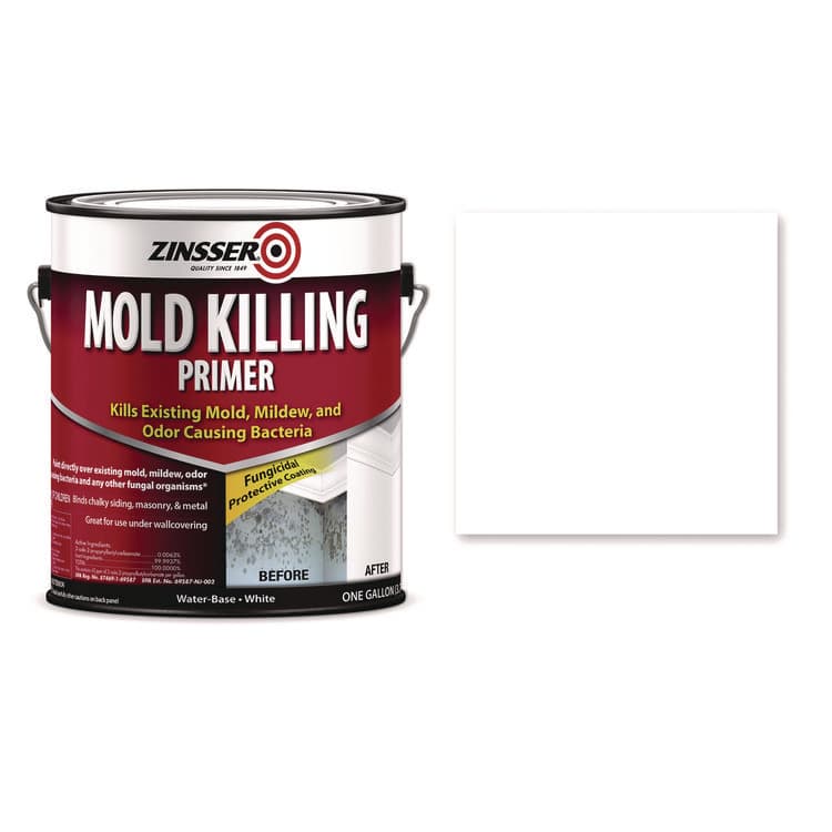 RUST-OLEUM CORPORATION Mold Killing Primer, Interior/Exterior, Flat White, 1 gal Bucket/Pail, 2/Carton (RST276049CT) thumbnail 2