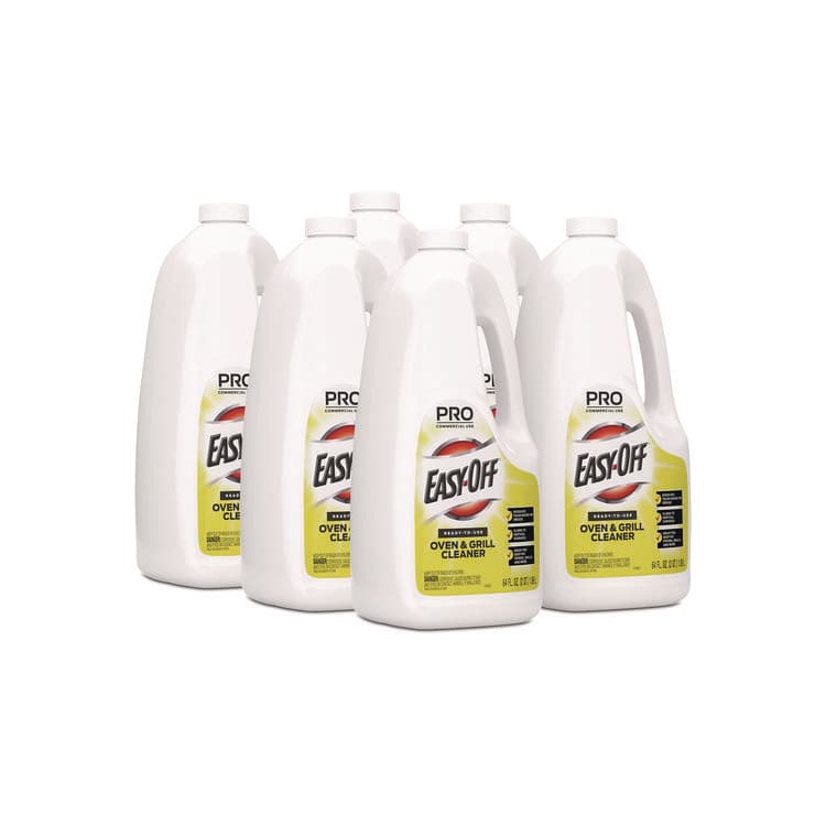 RECKITT BENCKISER Ready-to-Use Oven and Grill Cleaner, Liquid, 2 qt Bottle, 6/Carton (RAC80689CT)