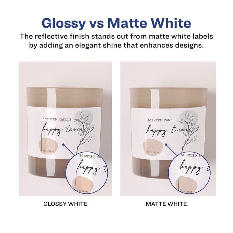 AVERY PRODUCTS CORPORATION Glossy White Easy Peel Mailing Labels w/ Sure Feed Technology, Laser Printers, 1 x 2.63, White, 30/Sheet, 25 Sheets/Pack (AVE6526) thumbnail 3