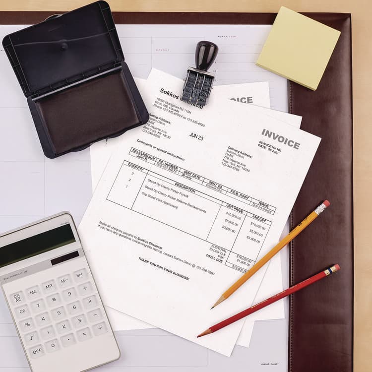 AVERY PRODUCTS CORPORATION Pre-Inked Felt Stamp Pad, 6.25" x 3.25", Black (AVE21082) thumbnail 4