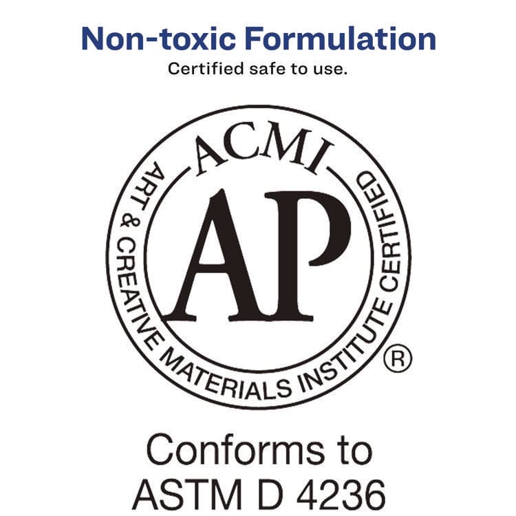 AVERY PRODUCTS CORPORATION Pre-Inked Micropore Stamp Pad, 6.25" x 3.25", Black (AVE21282) thumbnail 3