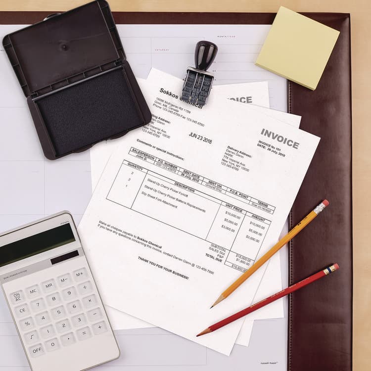 AVERY PRODUCTS CORPORATION Pre-Inked Foam Stamp Pad, 4.25" x 2.75", Black (AVE21381) thumbnail 3