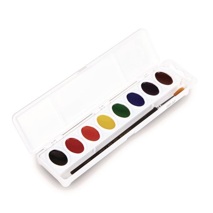 BINNEY & SMITH / CRAYOLA Watercolors, 8 Assorted Colors, Palette Tray (CYO530080) thumbnail 3