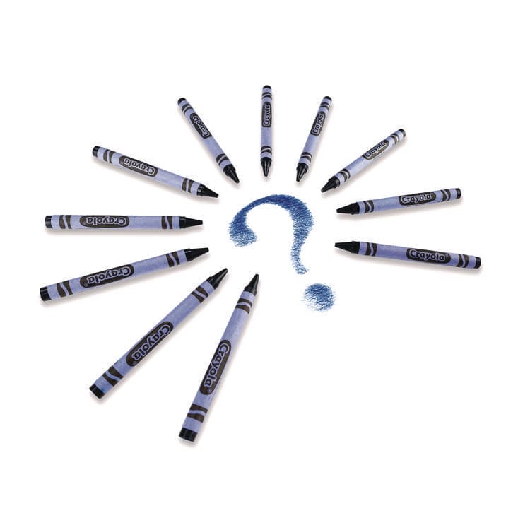 BINNEY & SMITH / CRAYOLA Bulk Crayons, Regular Size, 0.31" x 3.63", Blue, 12/Box (CYO520836042) thumbnail 4