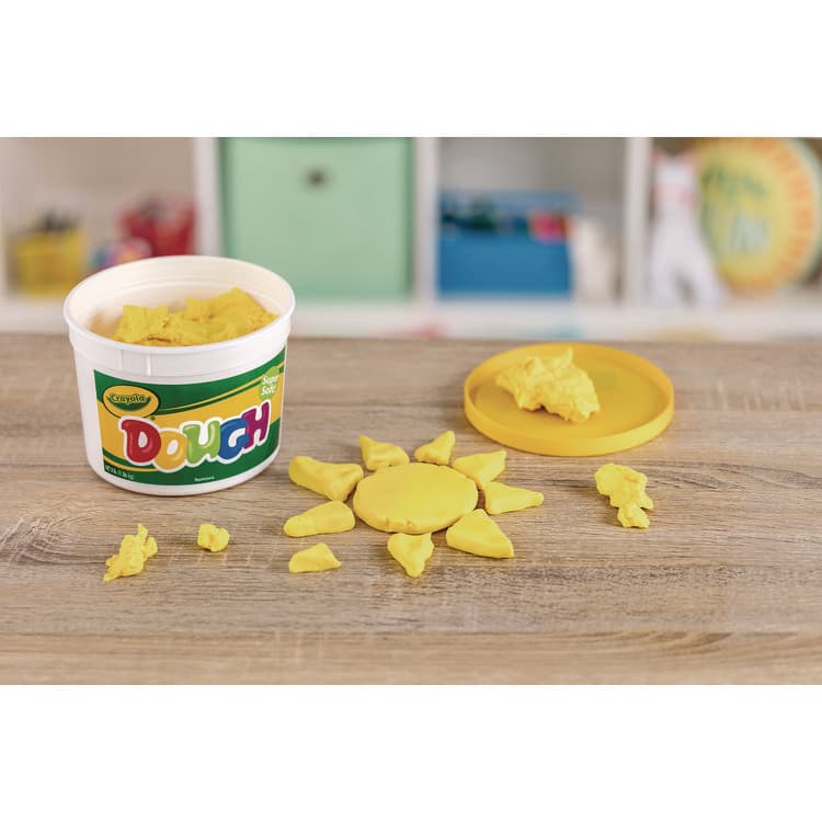 BINNEY & SMITH / CRAYOLA Modeling Dough Bucket, 3 lbs, Yellow (CYO570015034) thumbnail 3