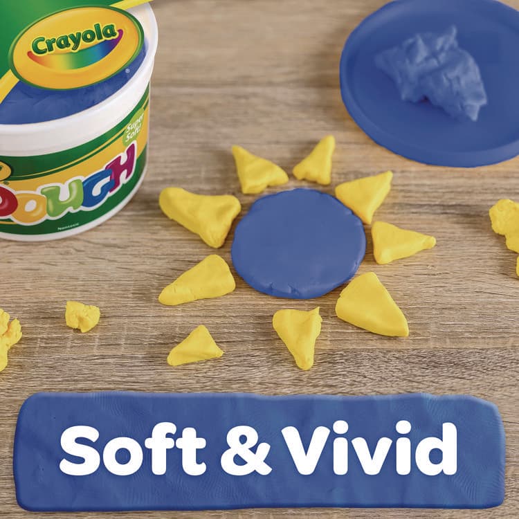 BINNEY & SMITH / CRAYOLA Modeling Dough Bucket, 3 lbs, Blue (CYO570015042) thumbnail 3