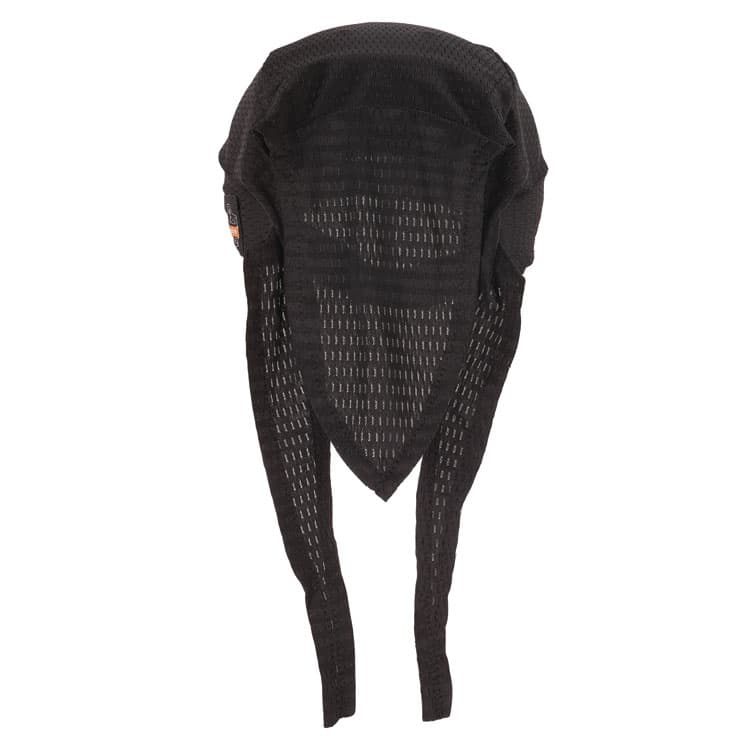 ERGODYNE CORPORATION Skullerz 8948 Mesh Do Rag Bandana and Bump Cap Insert, Black (EGO23468) thumbnail 2