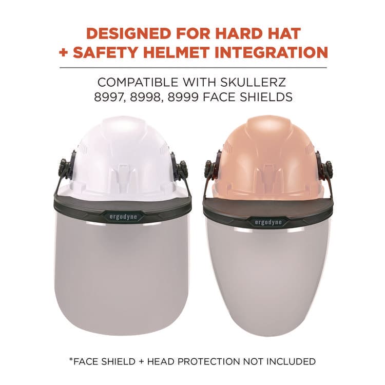 ERGODYNE CORPORATION Skullerz 8996 Face Shield Adapter Frame Replacement, Gray (EGO60248) thumbnail 2