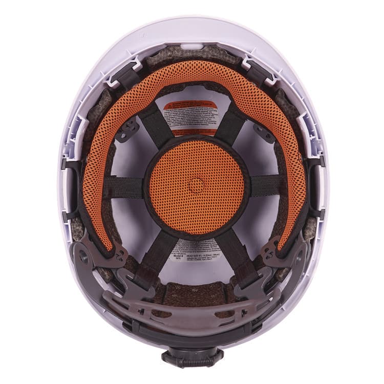 ERGODYNE CORPORATION Skullerz 8976 Class E Safety Helmet, 6-Point Rachet Suspension, Lime (EGO60260) thumbnail 2