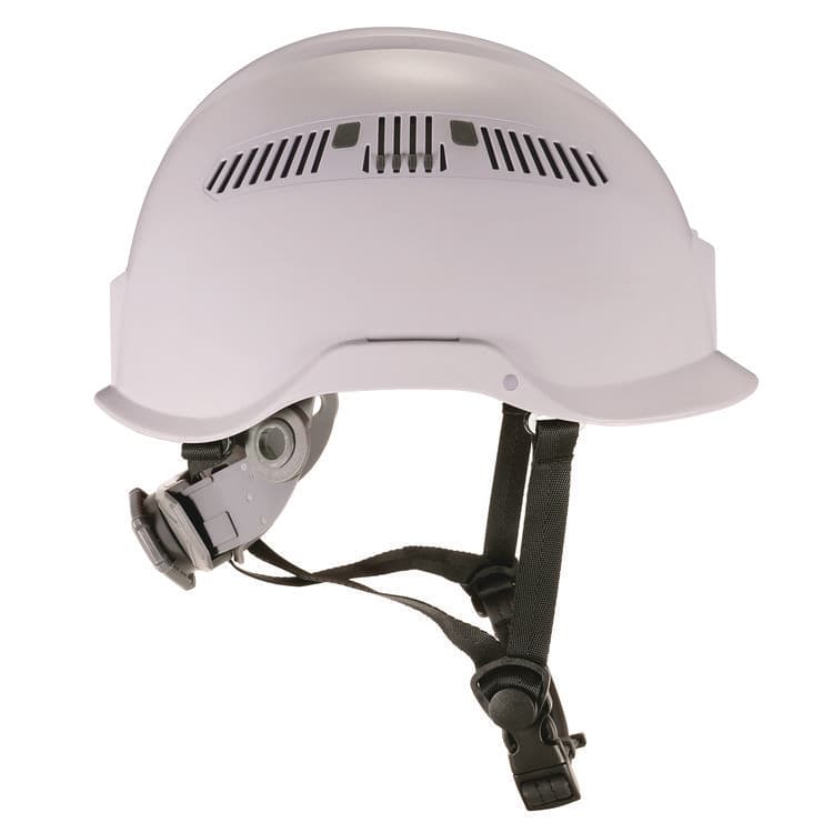 ERGODYNE CORPORATION Skullerz 8977 Class C Safety Helmet with Adjustable Venting, 6-Point Rachet Suspension, White (EGO60264) thumbnail 4
