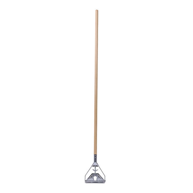 BOARDWALK Quick Change Metal Head Mop Handle for No. 20 and Up Heads, 62", Natural (BWK605)