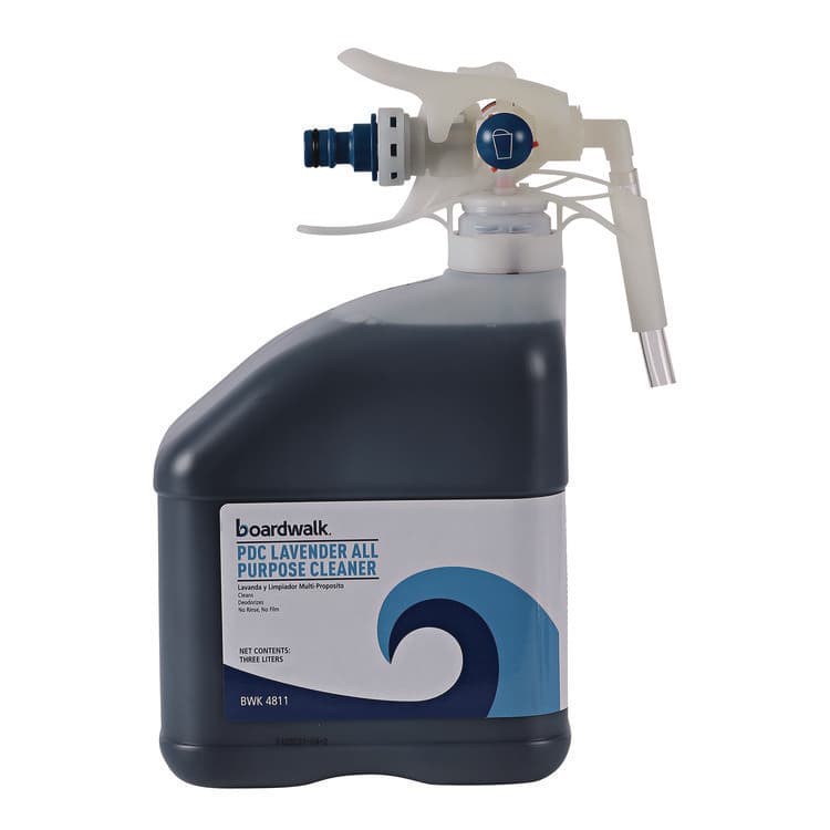 BOARDWALK PDC All Purpose Cleaner, Lavender Scent, 3 L Bottle, 2/Carton (BWK4811) thumbnail 2