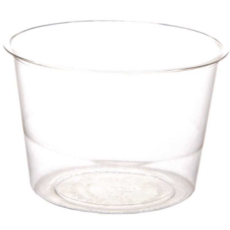 ECO-PRODUCTS,INC. Renewable and Compostable Portion Cups, 4 oz, Plastic, Clear, 100/Pack, 20 Packs/Carton (ECOEPPC400)