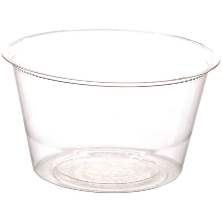ECO-PRODUCTS,INC. Renewable and Compostable Portion Cups, 3 oz, Plastic, Clear, 100/Pack, 20 Packs/Carton (ECOEPPC300)