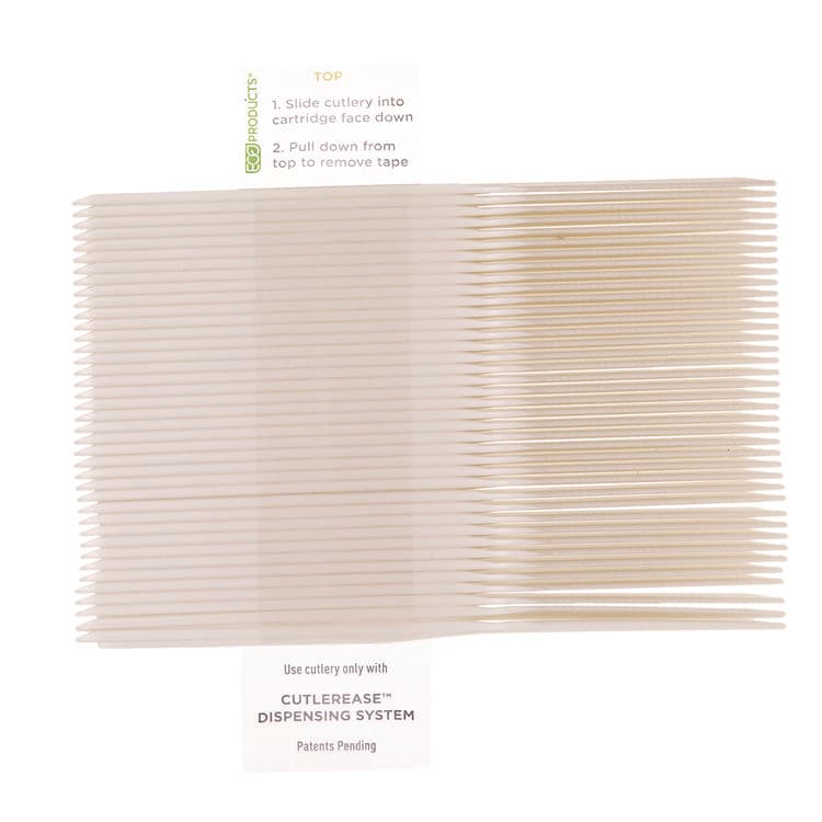 ECO-PRODUCTS,INC. Cutlery for Cutlerease Dispensing System, Knife, Plastic, White, 960/Carton (ECOEPCE6KNWHT) thumbnail 2