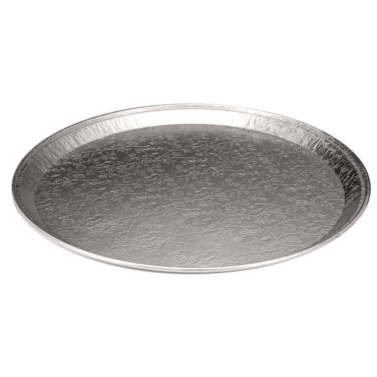 HFA Aluminum Embossed Tray, 16" Diameter, 25/Carton (HFA2013100)