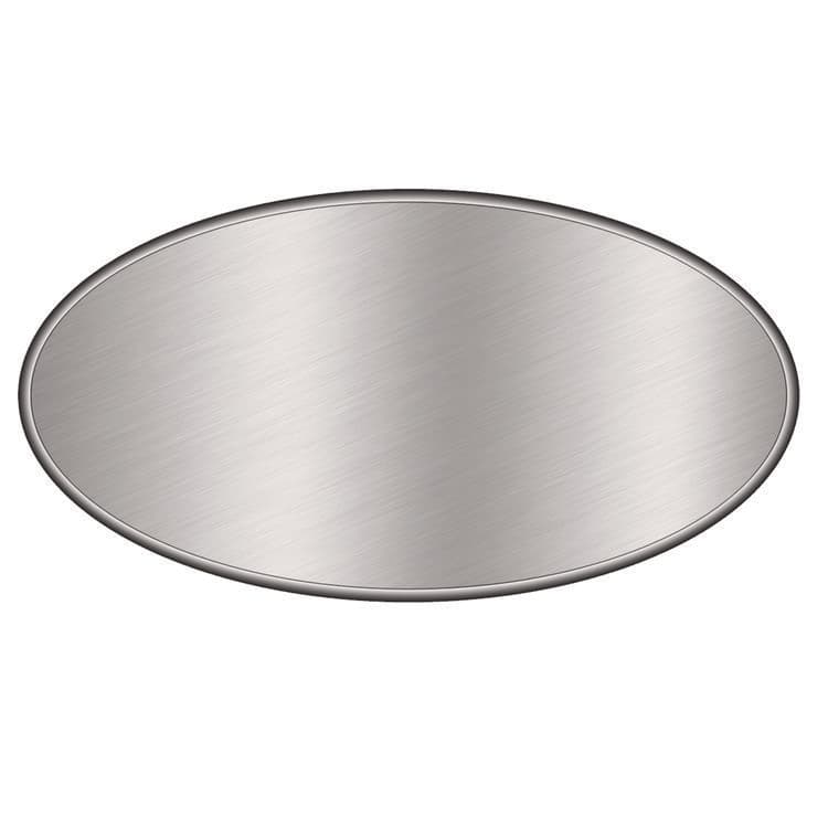 HFA Foil Laminated Board Lids, 9" Diameter, Silver, Aluminum, 500/Carton (HFA2046L)