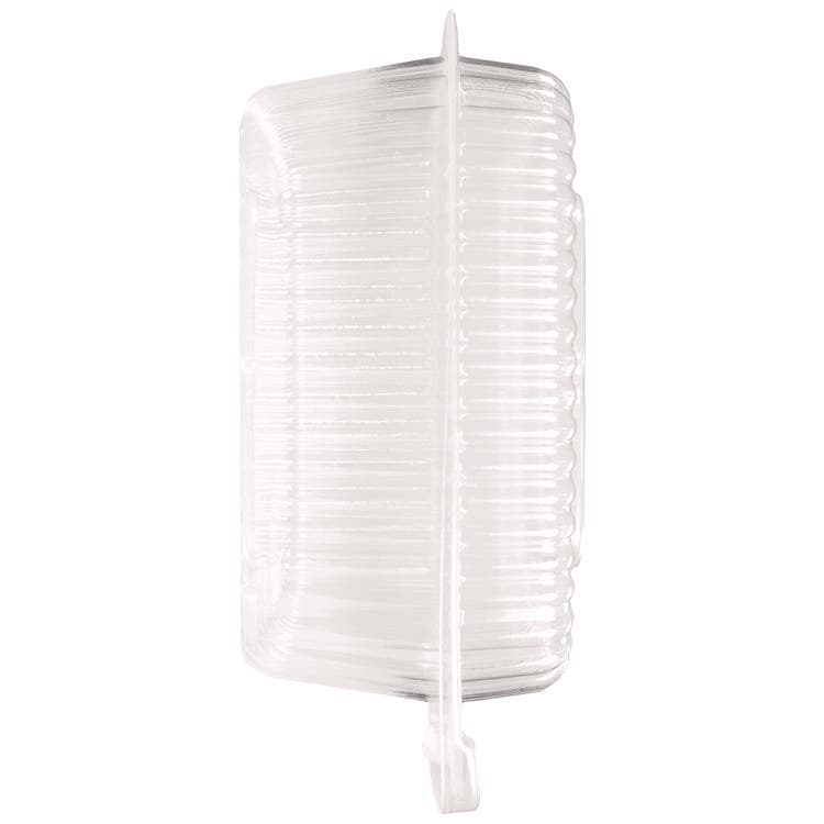 HFA Handi-Lock Single Compartment Food Container, 60 oz, 8.63 x 3 x 9, Clear, Plastic, 200/Carton (HFA6010S200) thumbnail 2