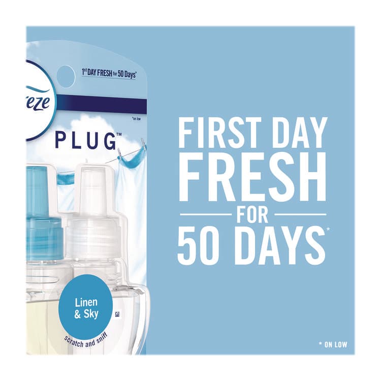 PROCTER & GAMBLE PLUG Air Freshener Refills, Mediterranean Lavender, 0.87 oz, 3/Pack (PGC54367) thumbnail 4