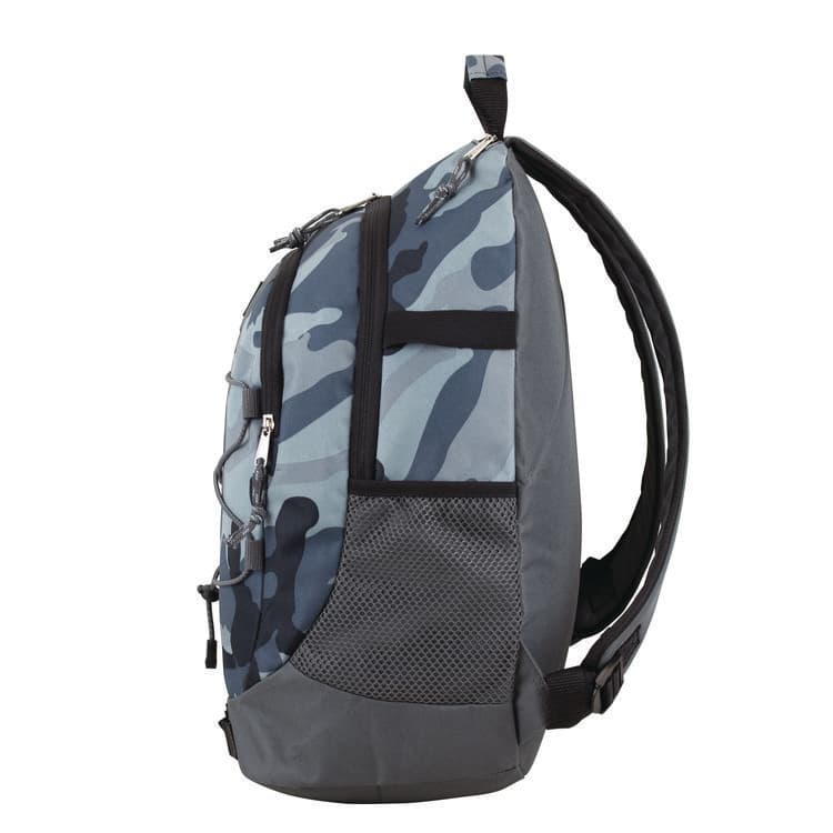 FUEL USA Terra Sport Bungee Backpack, 15.5", 12.5 x 7.75 x 18, Midnight Camo (FUE117870STMNC) thumbnail 3