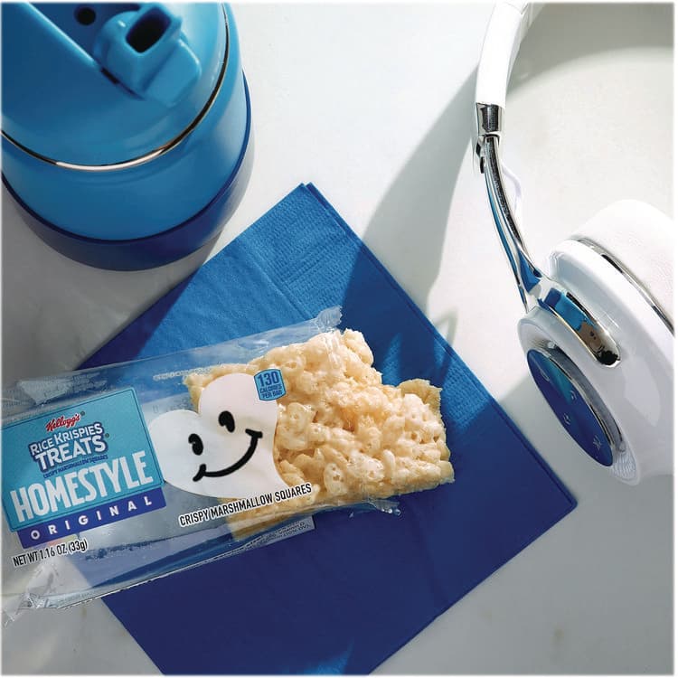 KELLOGG'S Rice Krispies Treats Homestyle Original Cereal Bar, 1.16 Bar, 24/Box (KEBKEE27140) thumbnail 4