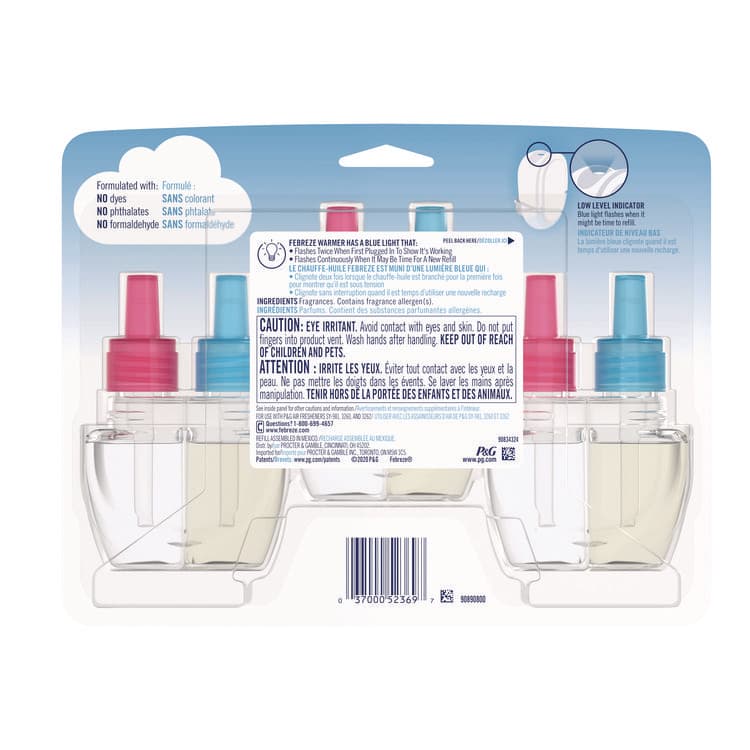 PROCTER & GAMBLE PLUG Air Freshener Refills, Downy April Fresh, 0.87 oz (PGC52369) thumbnail 2