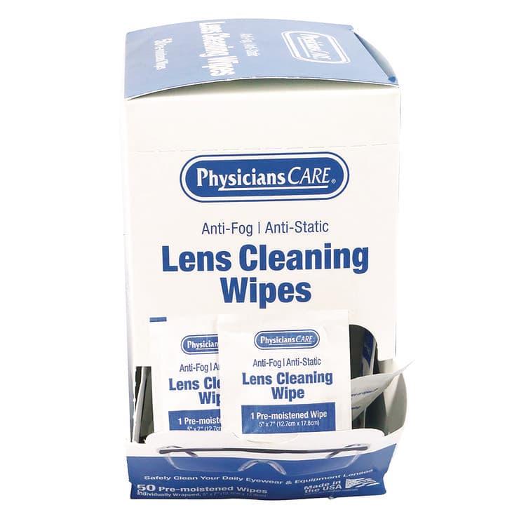 ACME UNITED CORPORATION Lens Cleaning Wipe, 5 x 7, 50/Box (PHY91294) thumbnail 4