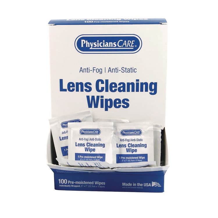 ACME UNITED CORPORATION Lens Cleaning Wipe, 5 x 7, 100/Box (PHY91295) thumbnail 4