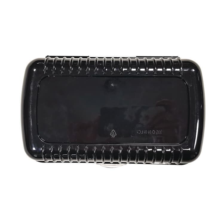PEP RALLY Pencil Case, 2 Compartments, 9.13" x 5.7" x 2.5", Black (RLY61746) thumbnail 2