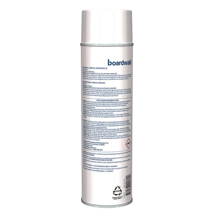 BOARDWALK Heavy-Duty Glass Cleaner, Sweet Scent, 19 oz, Aerosol Spray (BWK341AEA) thumbnail 2