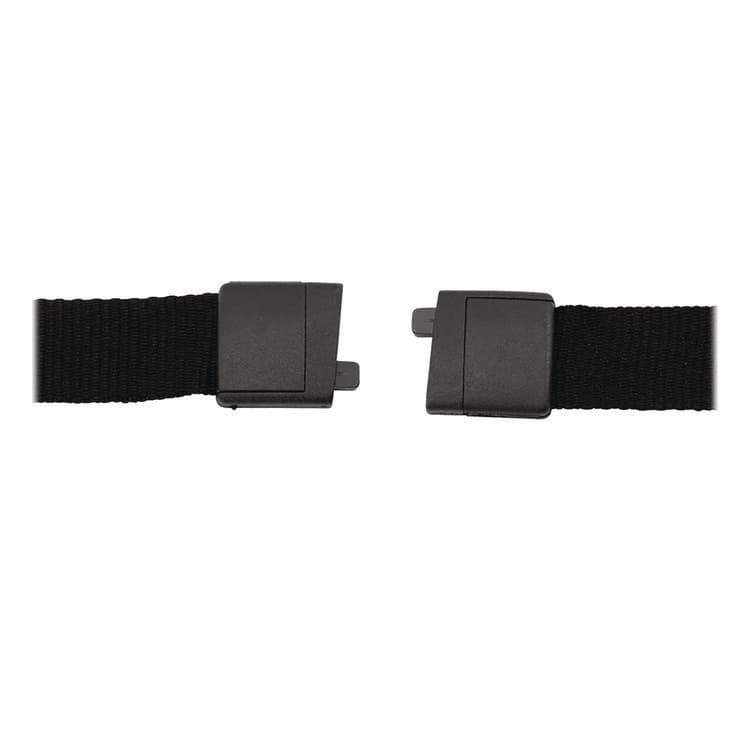 ADVANTUS CORPORATION Breakaway Lanyard with Plastic Hook, 36" Long, Black, 12/Pack (AVT97131) thumbnail 3