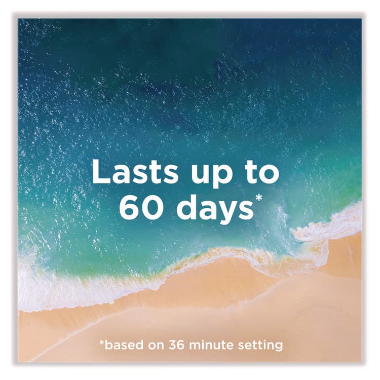 SC JOHNSON Air Freshener, Aqua Waves Scent, 8.3 oz Aerosol Spray, 2/Pack (SJN357471) thumbnail 3