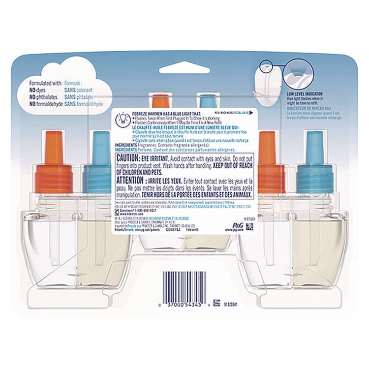 PROCTER & GAMBLE PLUG Air Freshener Refills, Hawaiian Aloha, 0.87 oz, 3/Pack (PGC54345) thumbnail 2