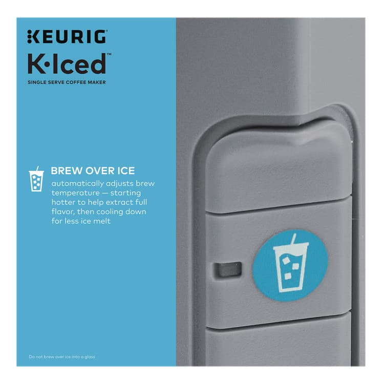 KEURIG DR PEPPER K-Iced Single Serve Coffee Maker, Arctic Gray (KEU5000371871) thumbnail 4