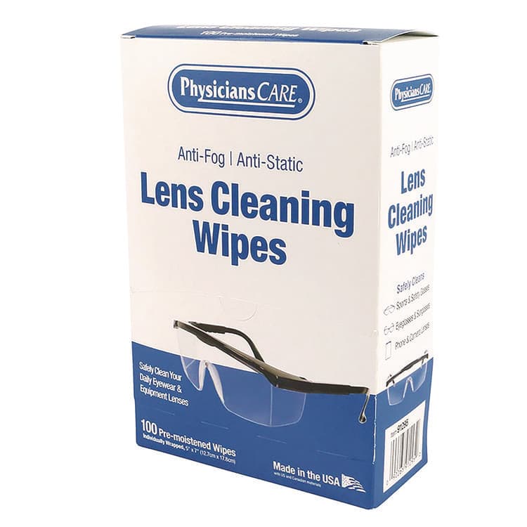 ACME UNITED CORPORATION Lens Cleaning Wipe, 5 x 7, 100/Box (PHY91295) thumbnail 3