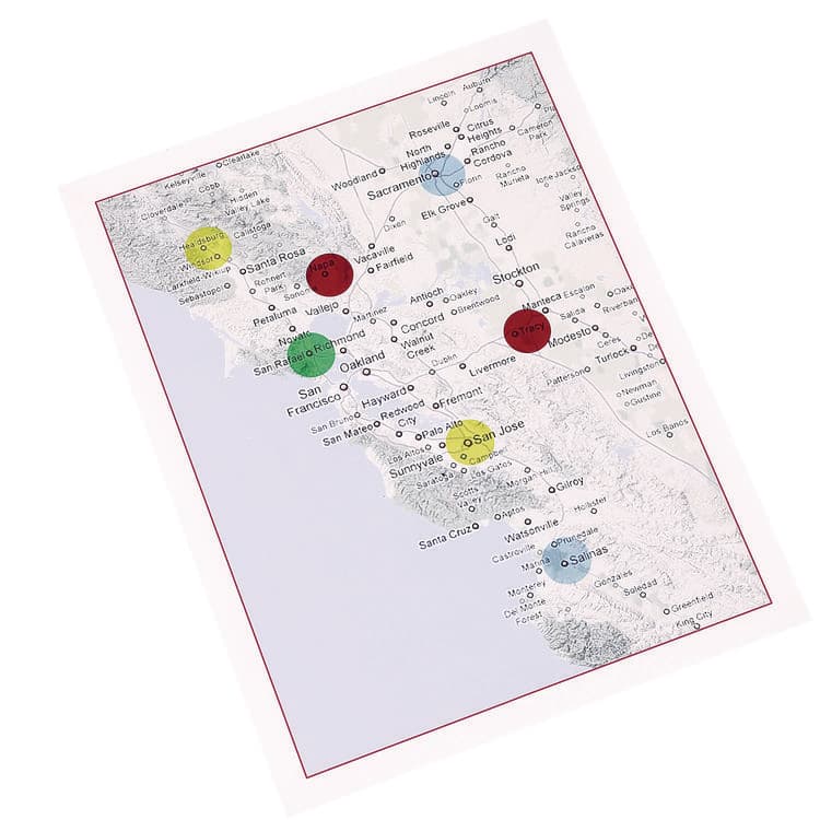 AVERY PRODUCTS CORPORATION Handwrite-Only Self-Adhesive "See Through" Removable Round Color Dots, 0.75" dia, Assorted, 35/Sheet, 29 Sheets/Pack, (5473) (AVE05473) thumbnail 2