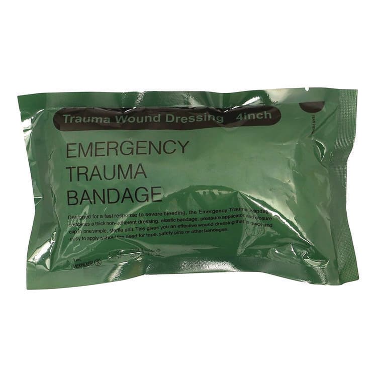 FIRST AID ONLY, . Emergency Trauma Bandage, Fabric, 4" Wide (FAO91152) thumbnail 2