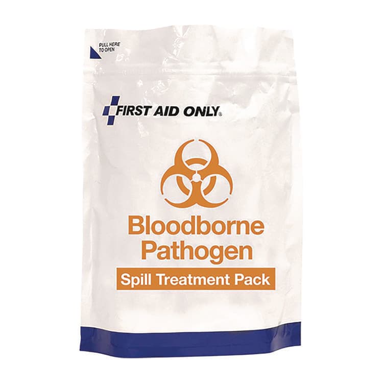 FIRST AID ONLY, . 15-Piece Blood-Borne Pathogen Treatment Pack, 15 Pieces, Resealable Plastic Bag (FAO91169) thumbnail 4