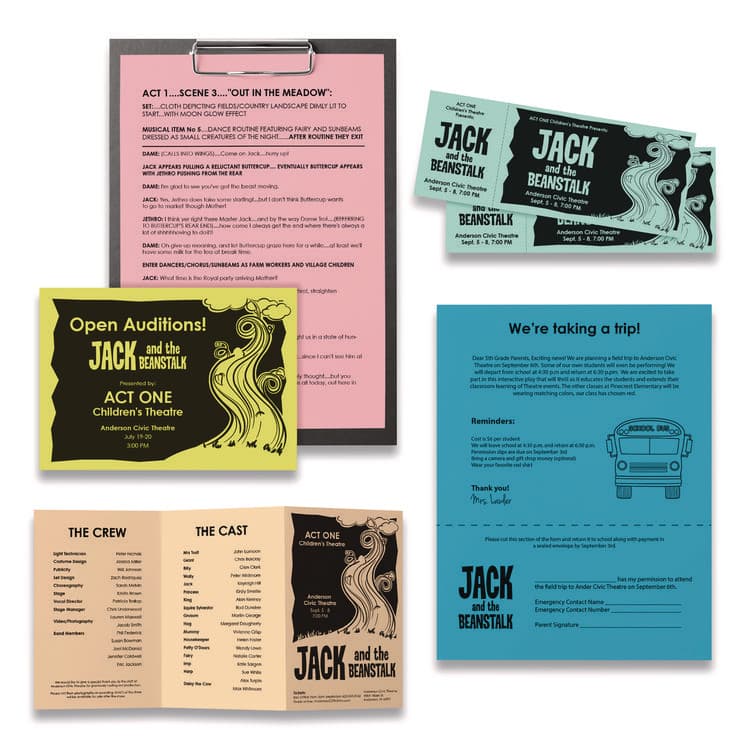 NEENAH PAPER Color Paper - "Sprinkles" Assortment, 24 lb Bond Weight, 8.5 x 11, Assorted Colors, 300/Pack (WAU94000) thumbnail 4