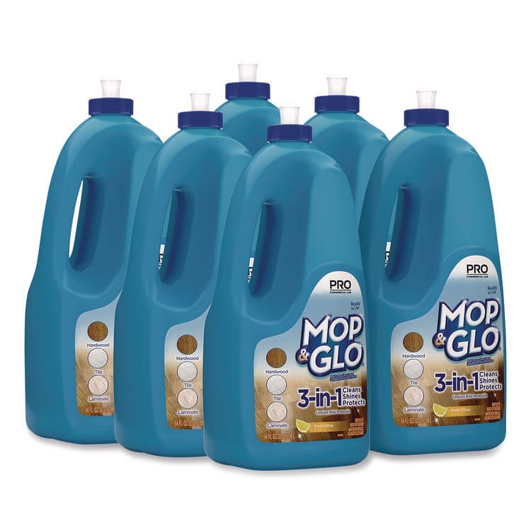 RECKITT BENCKISER Ready to Use Multi-Surface Floor Cleaner, Fresh Citrus Scent, 64 oz Bottle, 6/Carton (RAC74297CT)